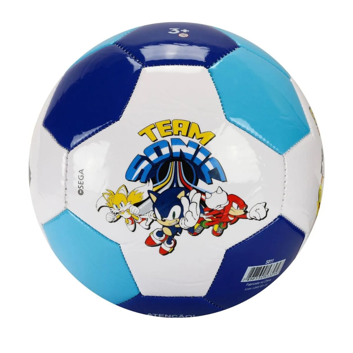 Bola De Futebol Sonic The Hedgehog - Bbr Toys Bola De Futebol Sonic The Hedgehog - Bbr Toys